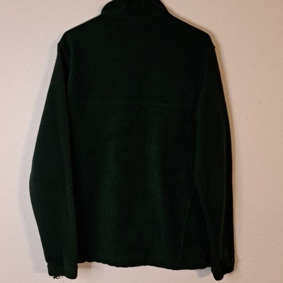 Columbia Dark Green Fleece Jacket size XL - Picture 4 of 6